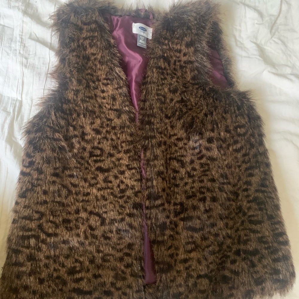 Cheetah print  vest